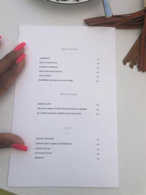 fendi café|dior cafe miami menu prices.